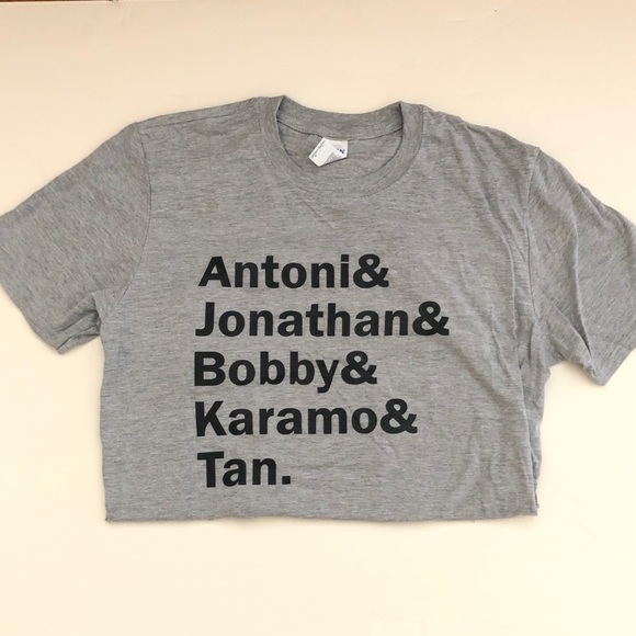 Queer Eye Fab Five Names Graphic Tee - Picture 2 of 4